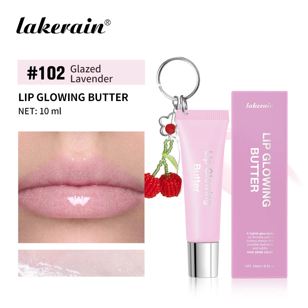 Moisturizing Lip Gloss Butter with Keychain