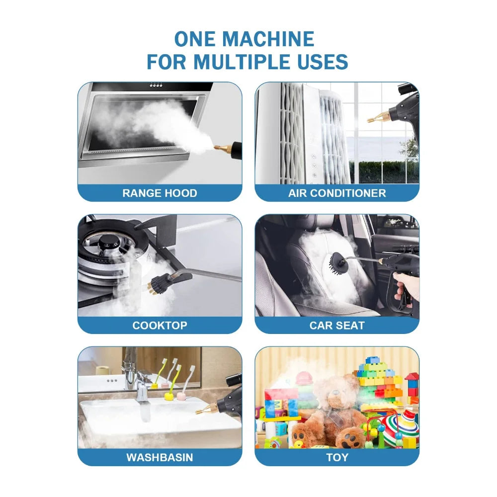 High-Pressure Steam Cleaning Machine for Home and Kitchen