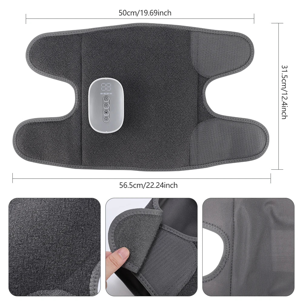 Cordless Air Compression Leg Massager with Heat