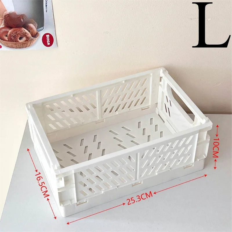 Foldable Desktop Storage Organizer for Home and Office