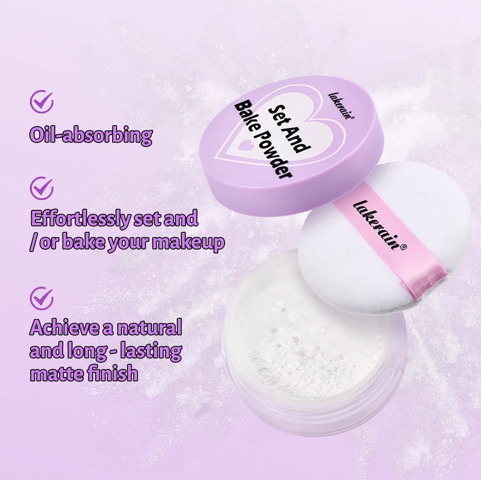 Oil-Control Matte Setting and Baking Face Powder