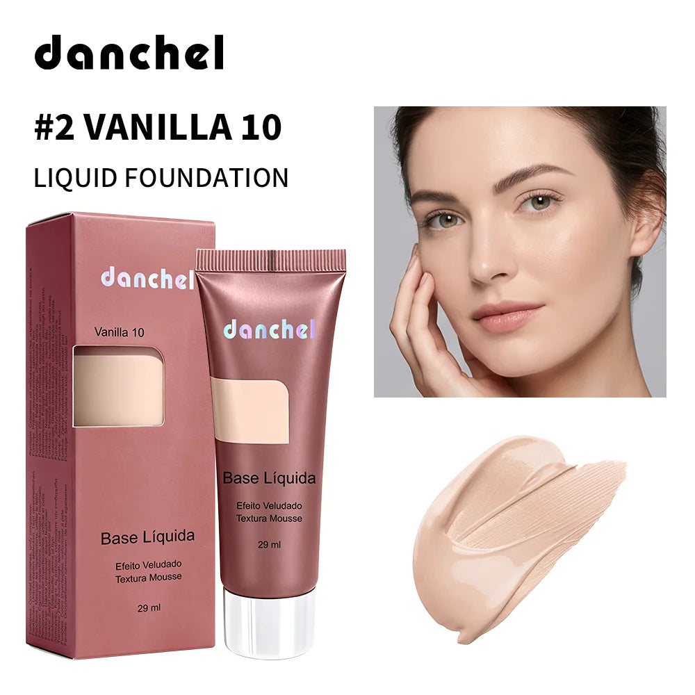 Velvet Matte Liquid Foundation for Flawless Coverage - 28