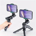 Portable Phone Tripod Stand and Handheld Selfie Grip