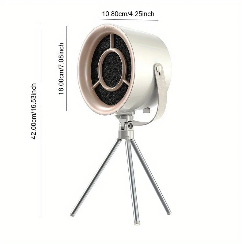 Portable Mini Desktop Range Hood for BBQ and Hot Pot