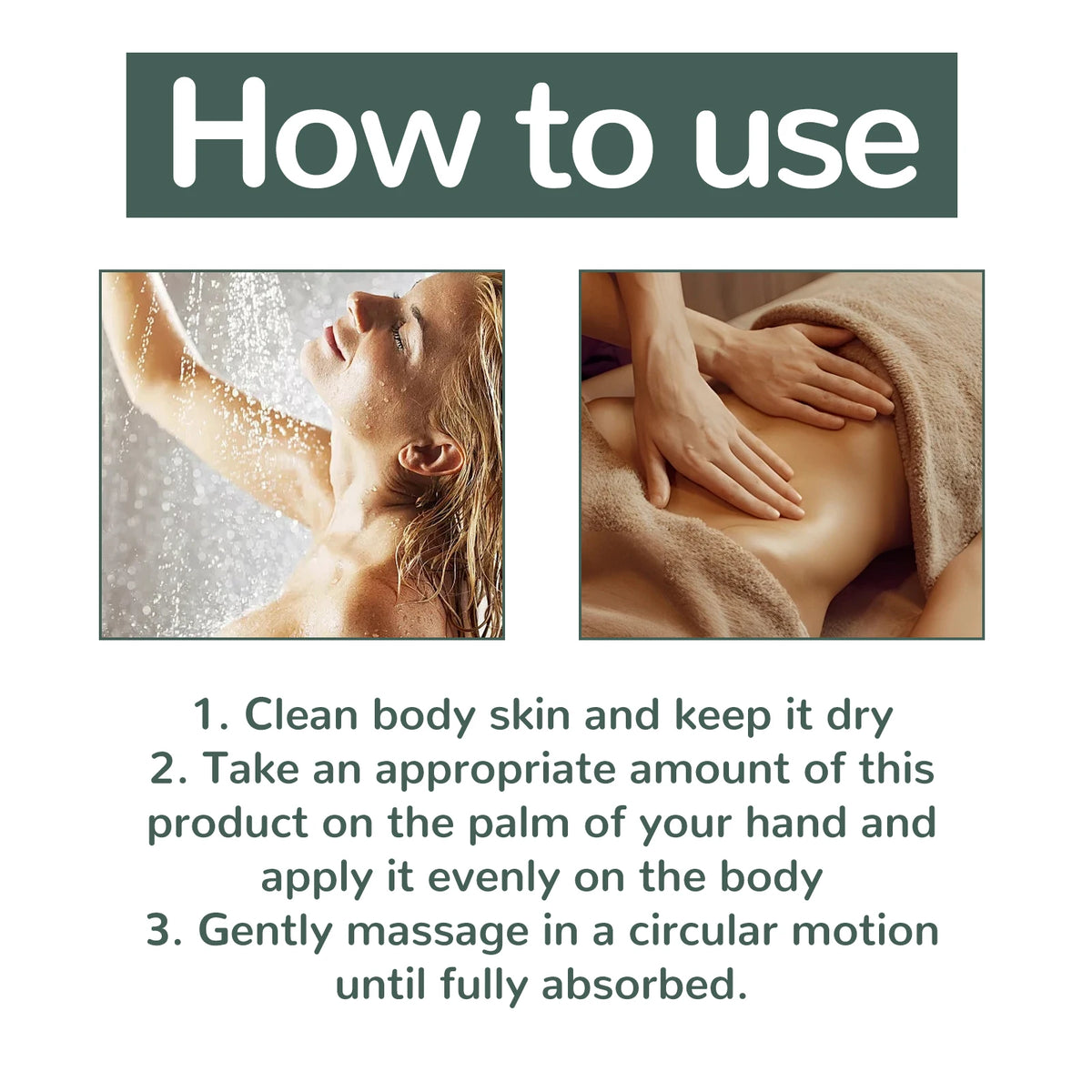 Collagen Body Firming and Tightening Massage Oil