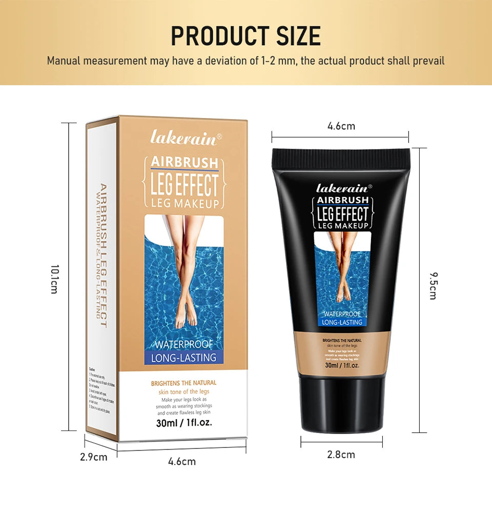 Waterproof Leg Foundation for Flawless Coverage