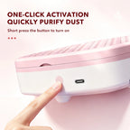 USB Portable Nail Dust Collector for Home Manicures
