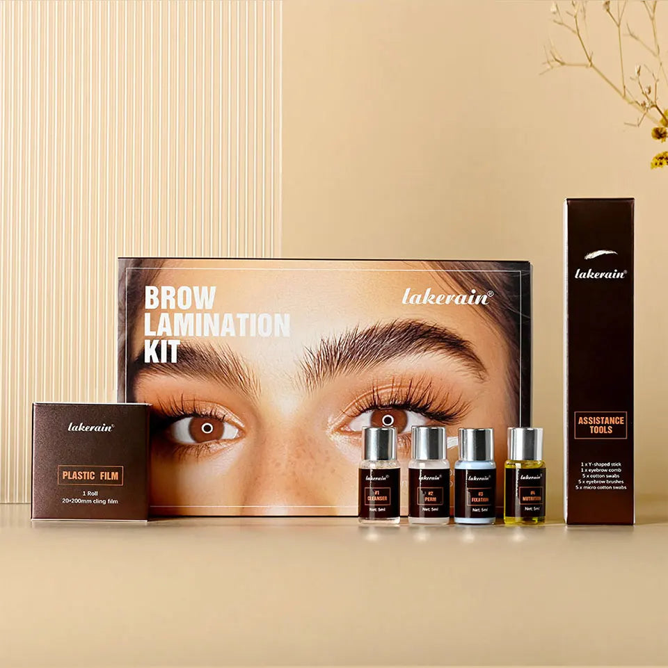 Professional Semi-Permanent Eyebrow Lamination Lifting Kit - 18