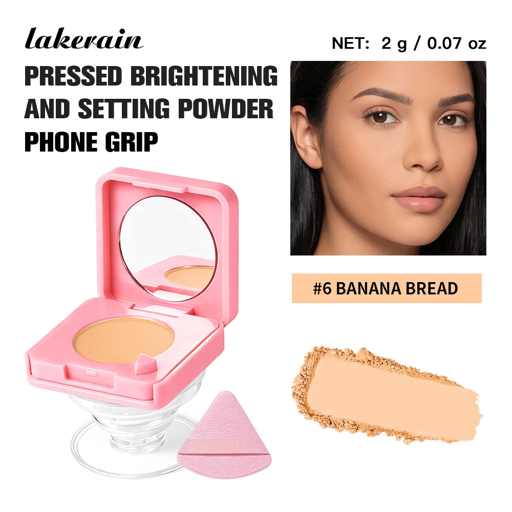 Oil-Control Pressed Setting Powder with Mirror and Phone Grip - 25