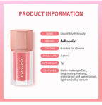 Waterproof Velvet Matte Liquid Face Blush
