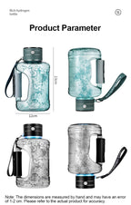 Portable Hydrogen Water Ionizer Bottle