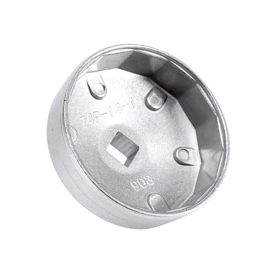 74mm 14-Flute Oil Filter Wrench Socket Tool
