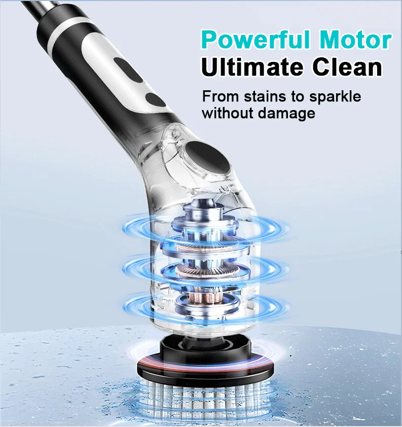 Multifunctional Electric Rotary Cleaning Brush - 9