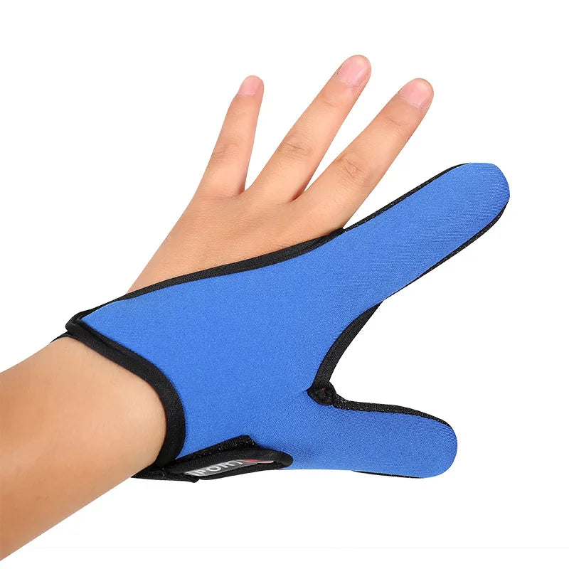 Anti-Slip Two Finger Fishing Glove for Casting