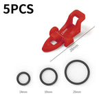 5-Piece Fishing Rod Hook Keeper and Lure Holder Set