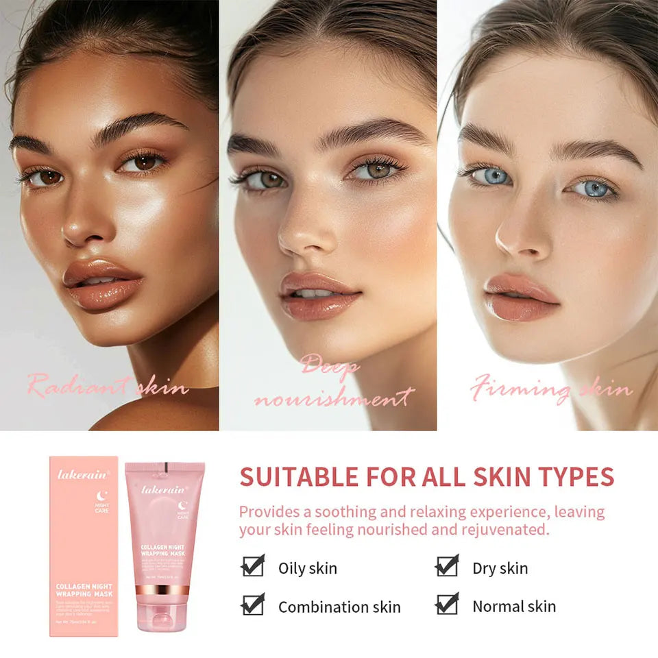 Collagen Peel-Off Night Wrapping Face Mask - 25