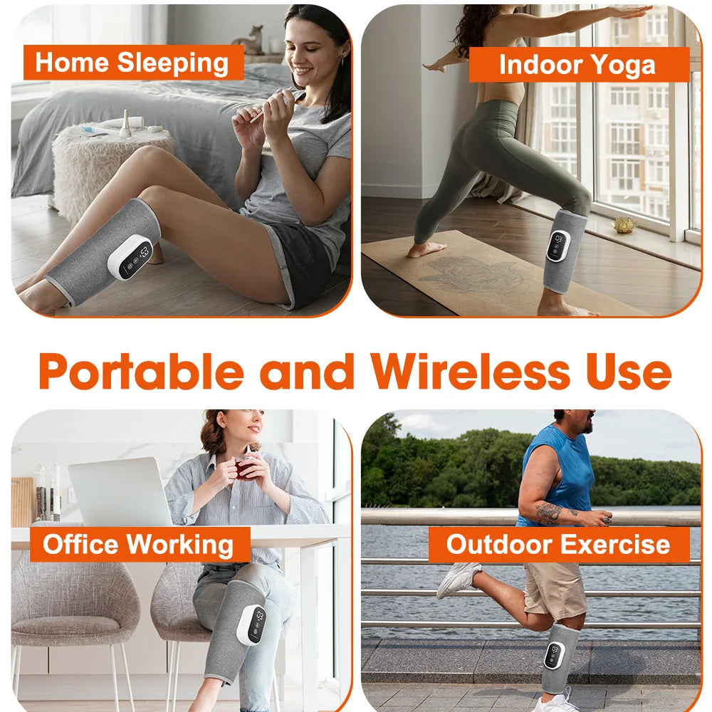 Wireless Air Compression Leg and Calf Massager - 18