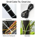 Heavy Duty Self-Locking Nylon Cable Zip Ties for Home and Office