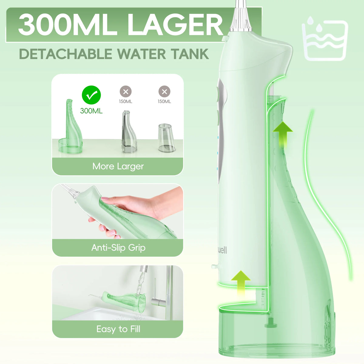 Electric Nasal Irrigation and Water Flosser Combo System