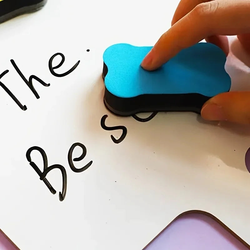 Magnetic Bone-Shaped Whiteboard Erasers for School and Office