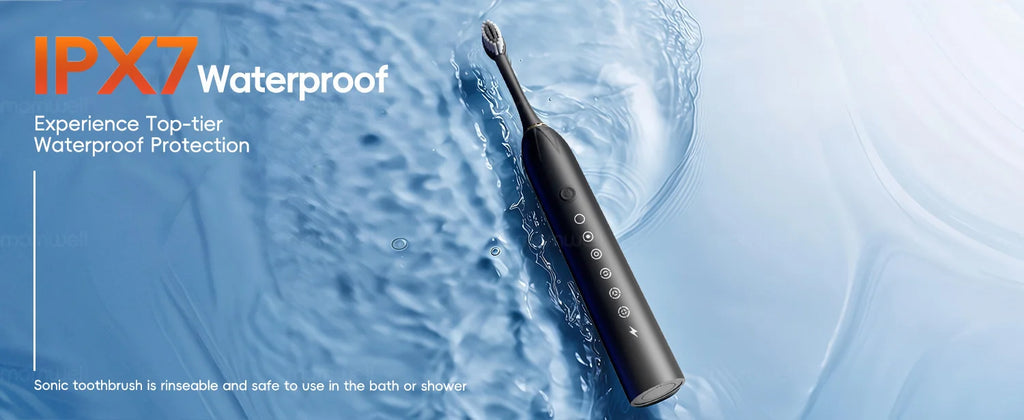 Portable Water Flosser and Sonic Electric Toothbrush Combo Set