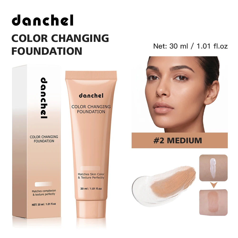 Color-Changing Liquid Foundation for Flawless Skin Tone - 23