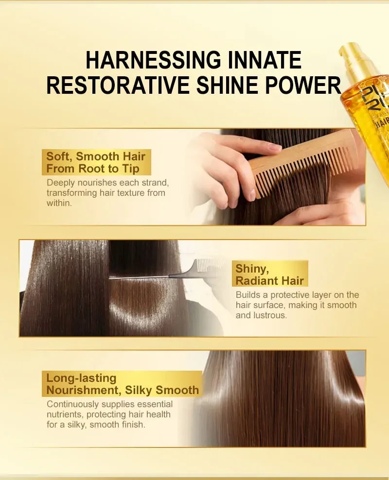 Amino Acid Revitalizing Hair Oil for Frizz Control and Shine
