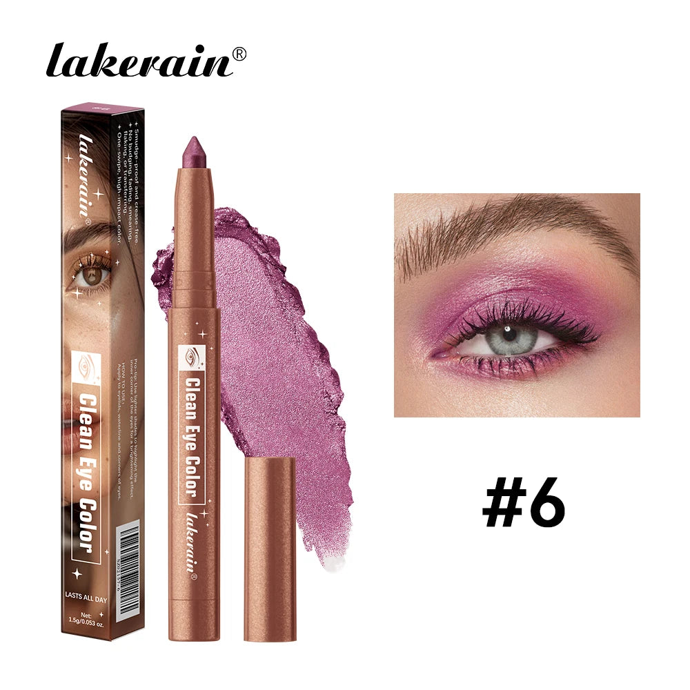 Waterproof Smudge-Proof Shimmer Eyeshadow Stick