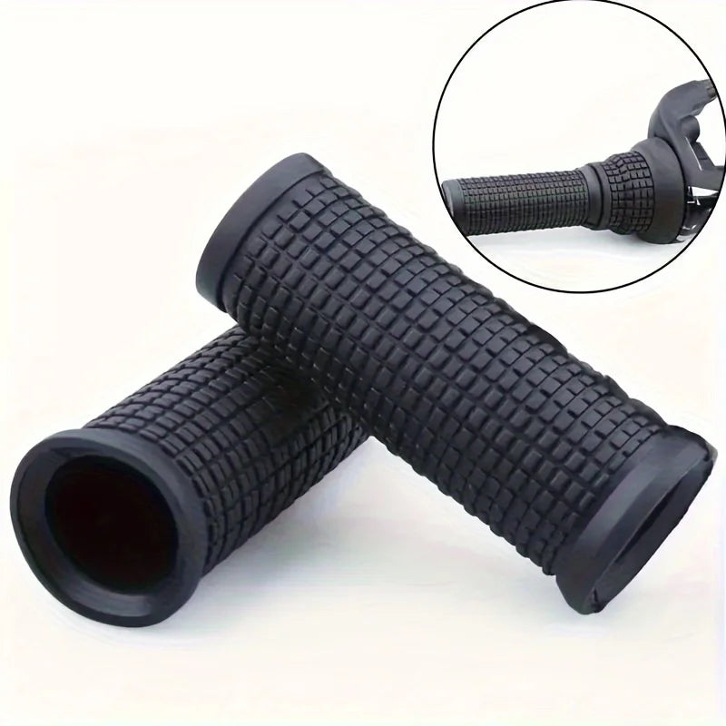 Anti-Slip Rubber Handlebar Grips for Mountain Bikes