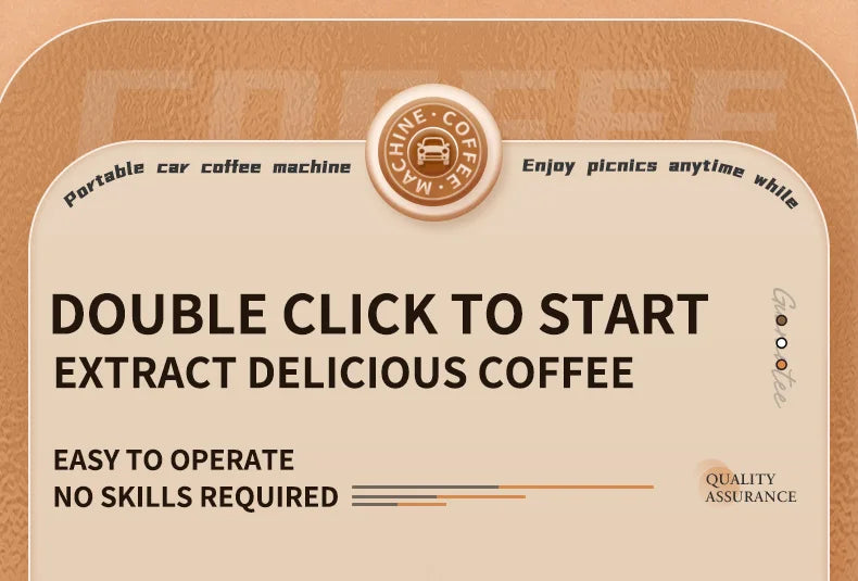 Portable Wireless Espresso Coffee Maker for Travel and Camping - 18