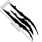 Ghost Claw Car Headlight Decal Sticker
