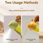 2-in-1 Glass Oil Sprayer and Pourer for Cooking