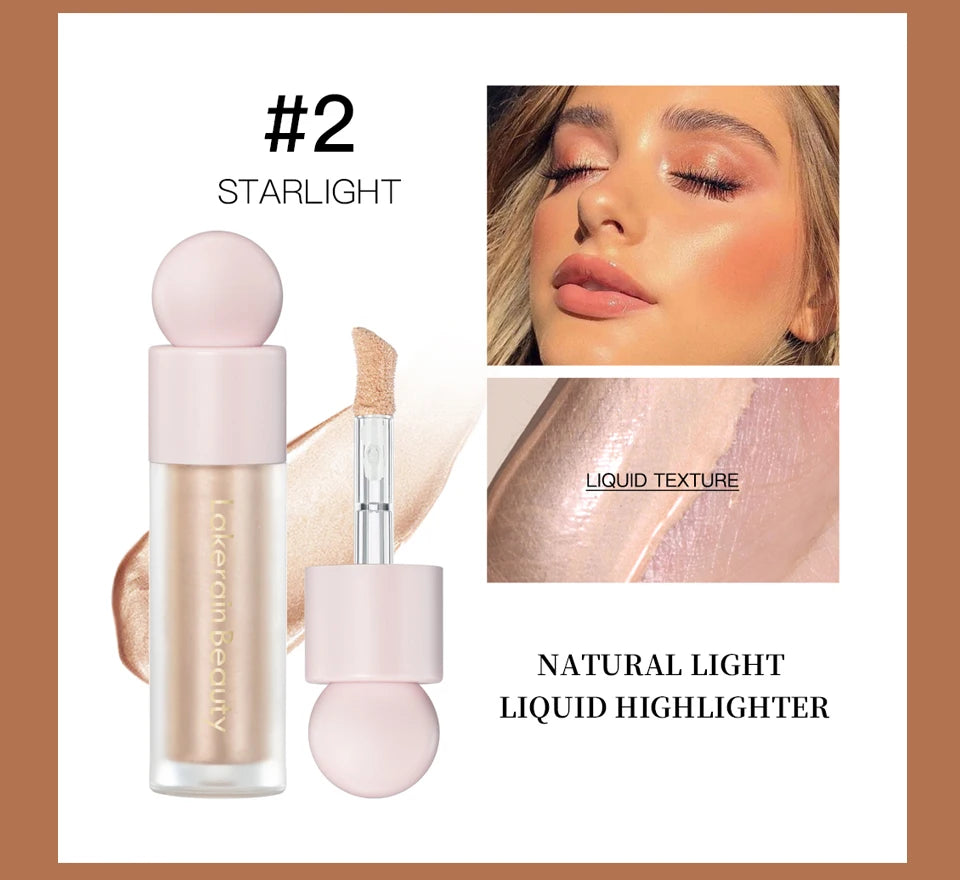 Liquid Highlighter for Radiant Glow and Natural Skin Brightening - 9