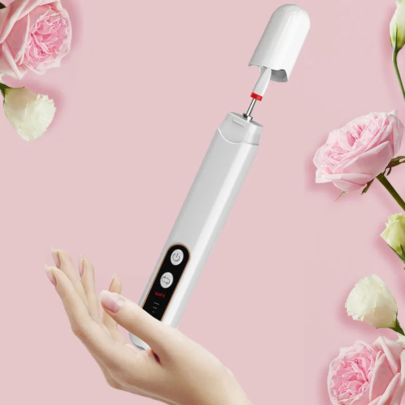 Electric Manicure and Pedicure Nail Drill File Kit