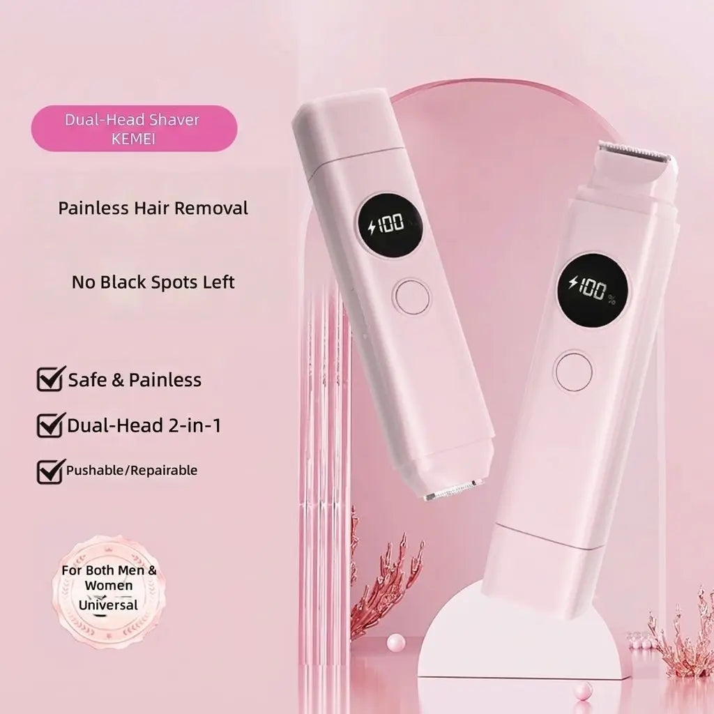 2-in-1 Painless Electric Shaver for Women