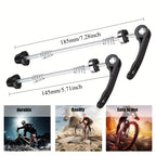 Ultralight Quick Release Bicycle Wheel Skewers for Mountain Bikes