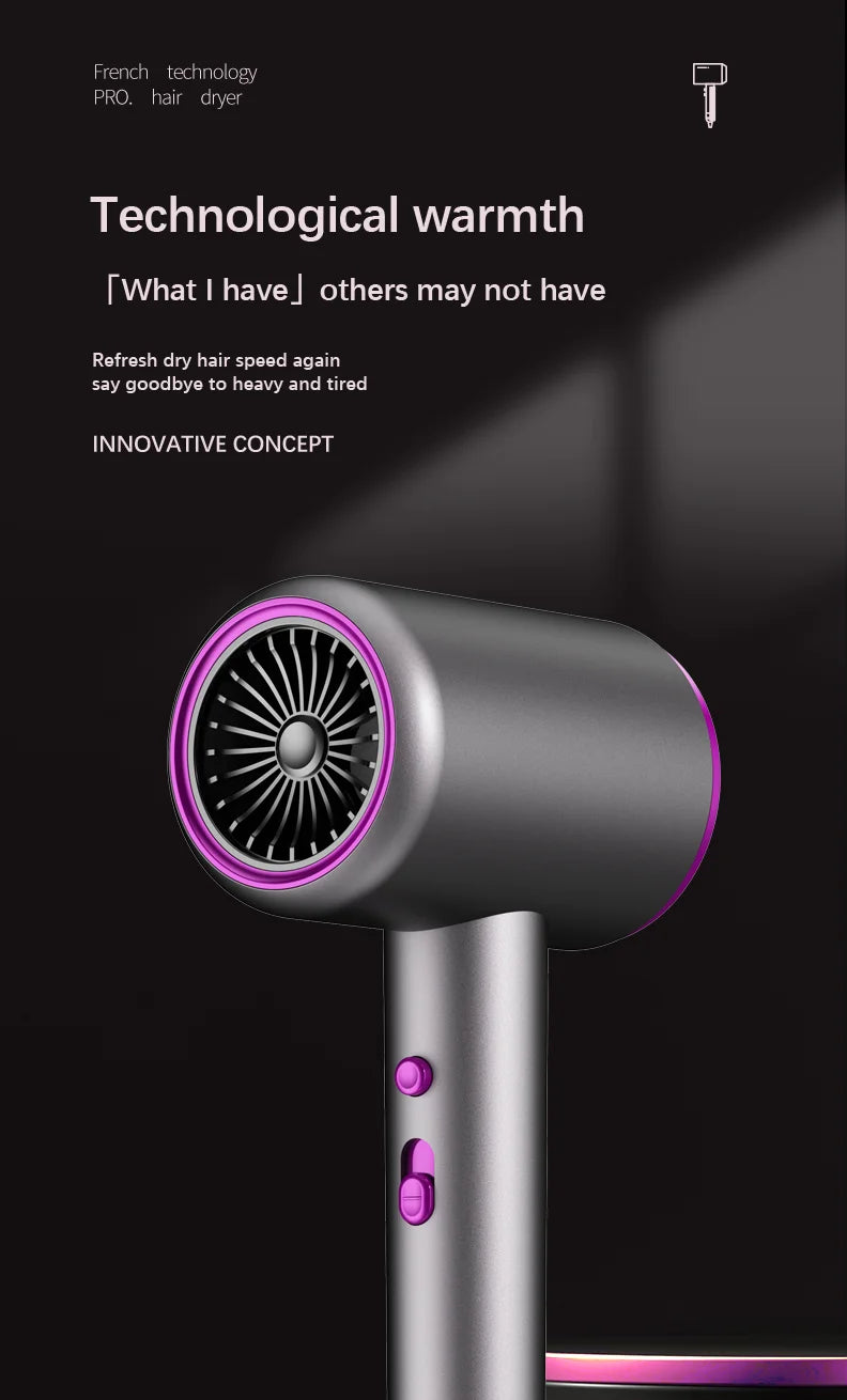 Professional Ionic Hair Dryer for Salon and Home Use - 6