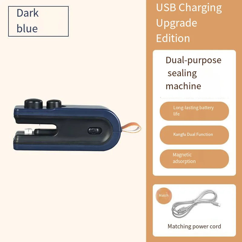 Portable USB Rechargeable Mini Bag Heat Sealer