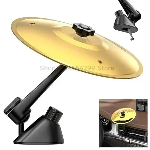 Mini Drum Cymbal Car Vent Decoration Accessory