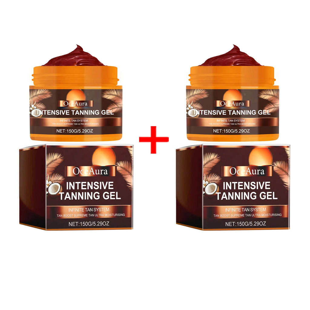 Intensive Tanning Gel for Darker Skin and Long-Lasting Glow