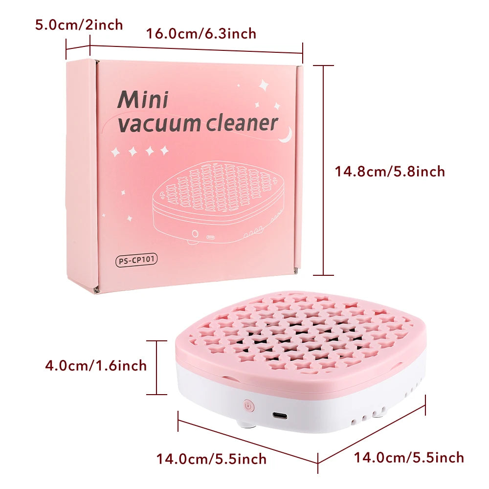 Compact Brushless Nail Dust Collector for Manicures