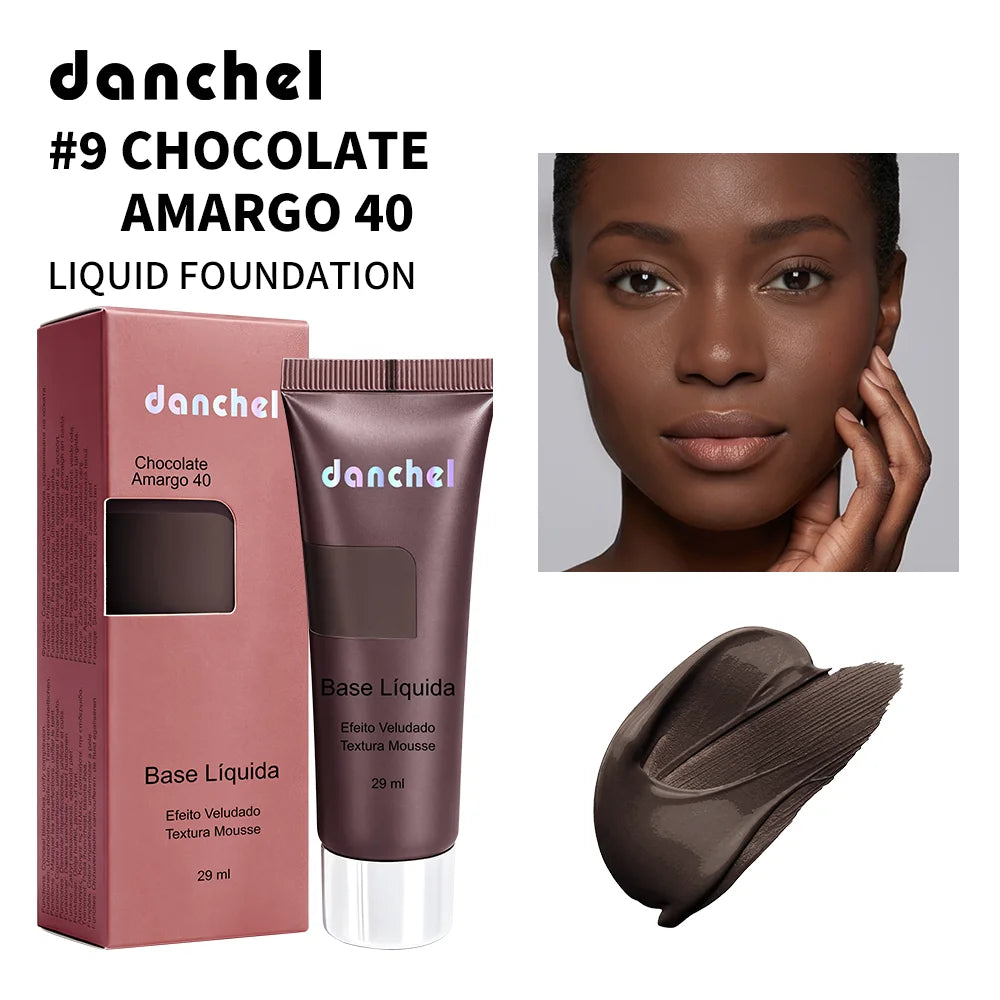 Velvet Matte Liquid Foundation for Flawless Coverage
