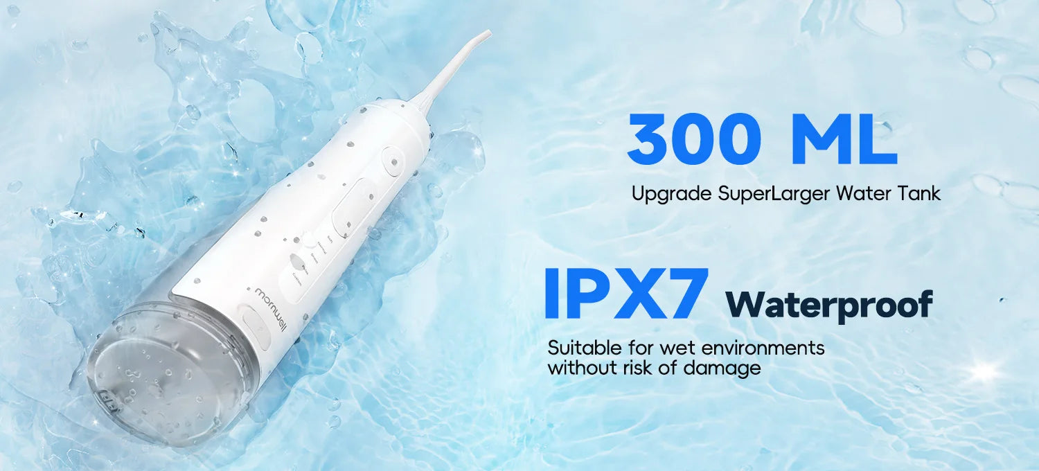 Portable Cordless Water Flosser for Teeth Cleaning - 11