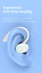 Wireless Ear-Hook Bluetooth Headset for Sports and Business