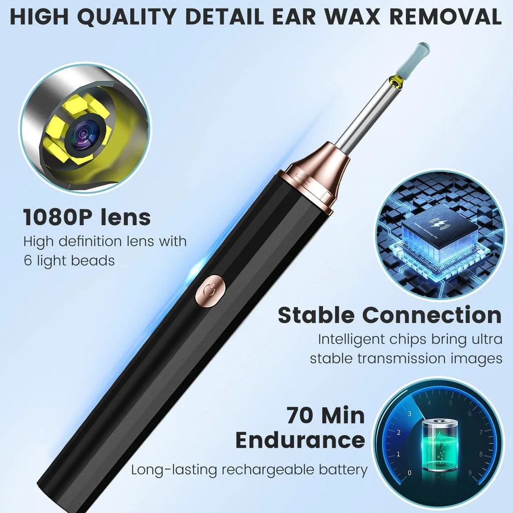 HD WiFi Visible Ear Wax Removal Tool