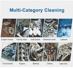 Digital Ultrasonic Cleaner for Jewelry, Watches, and Tools