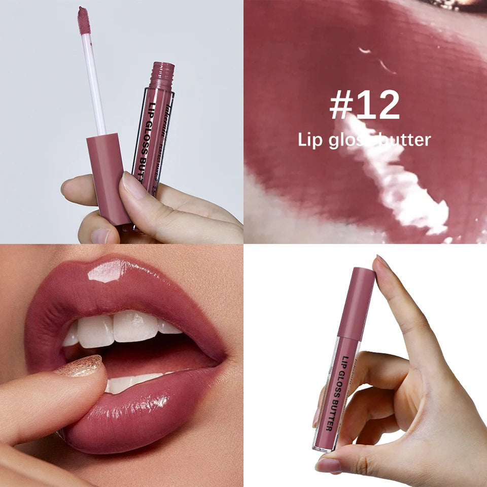 Hydrating Mirror-Finish Lip Gloss for Smooth Plump Lips