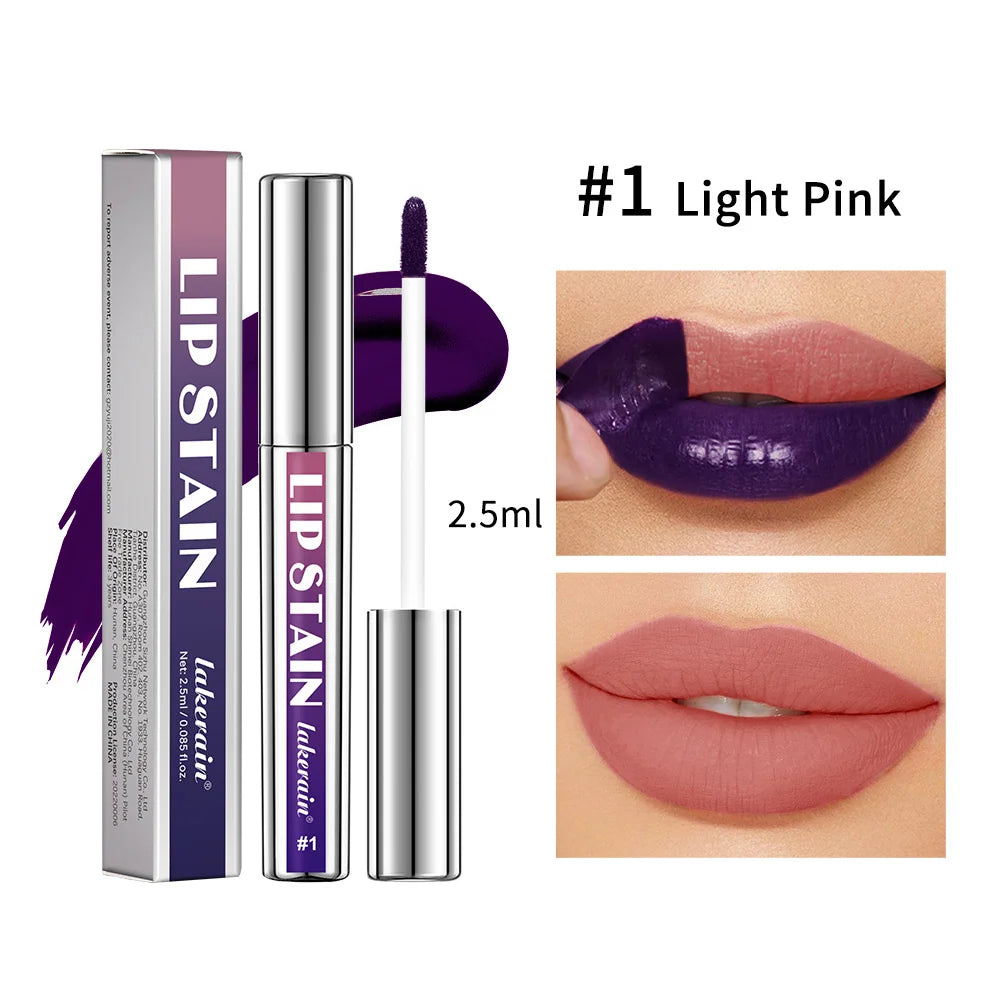 Waterproof Peel-Off Matte Lip Stain Tint - 25