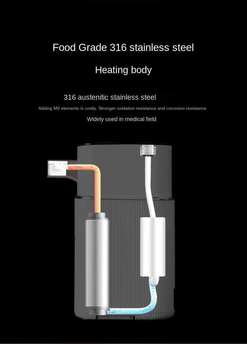 Instant Portable Hot Water Dispenser for Formula and Travel