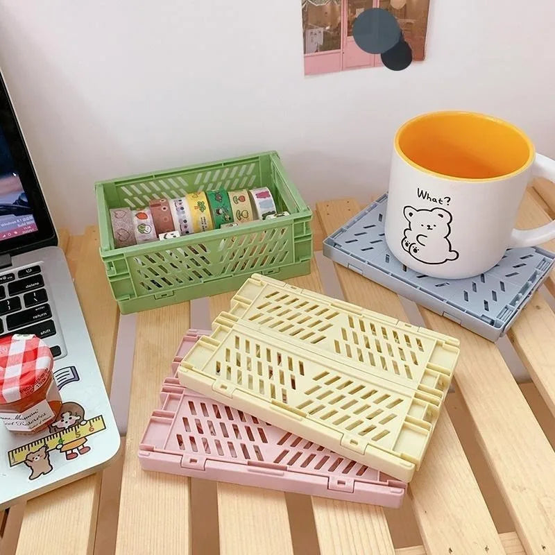 Foldable Desktop Storage Organizer for Home and Office - 6